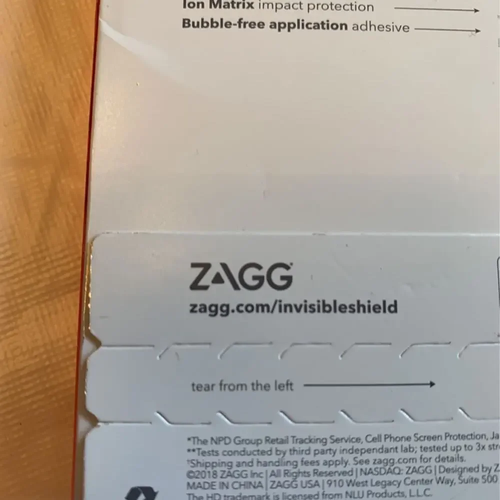 Invisible Shield Glass+ Extreme Impact Screen Protector For iPhone Xs Max New